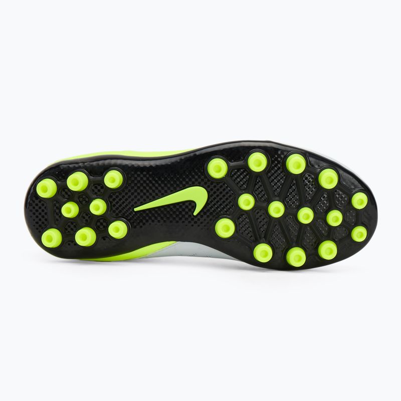 Fußballschuhe Kinder Nike Phantom Luna 2 Academy AG Jr metallic silver/black/volt 4