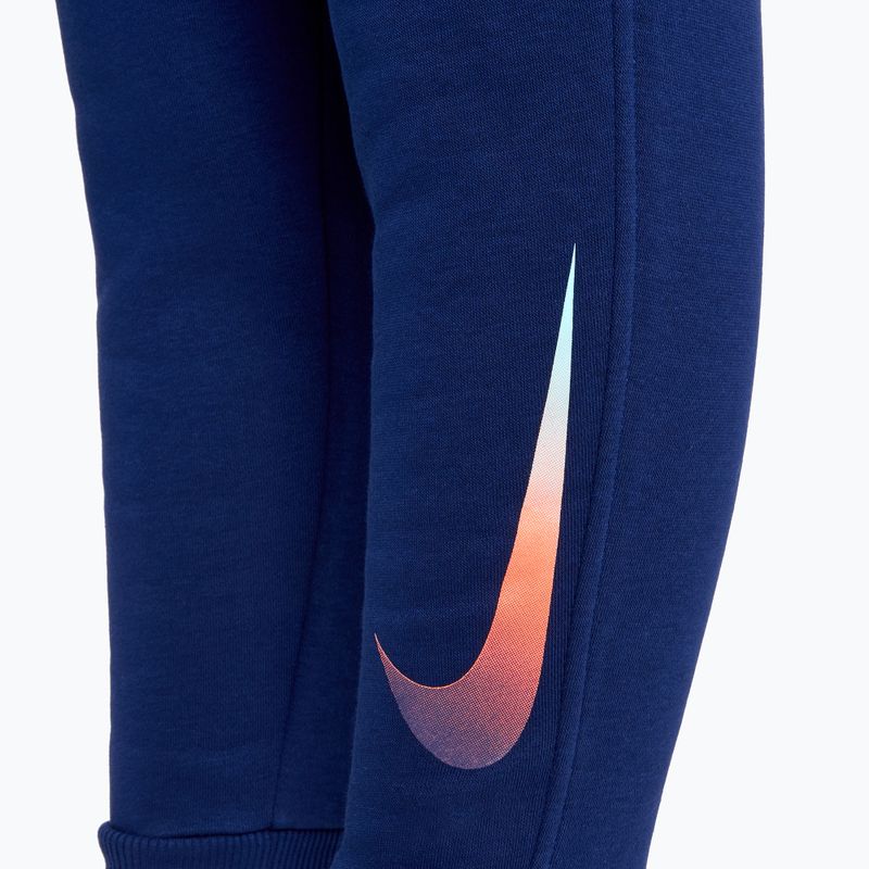 Nike CR7 Club Fleece Kinderhose blau ungültig/metallisch gold 3