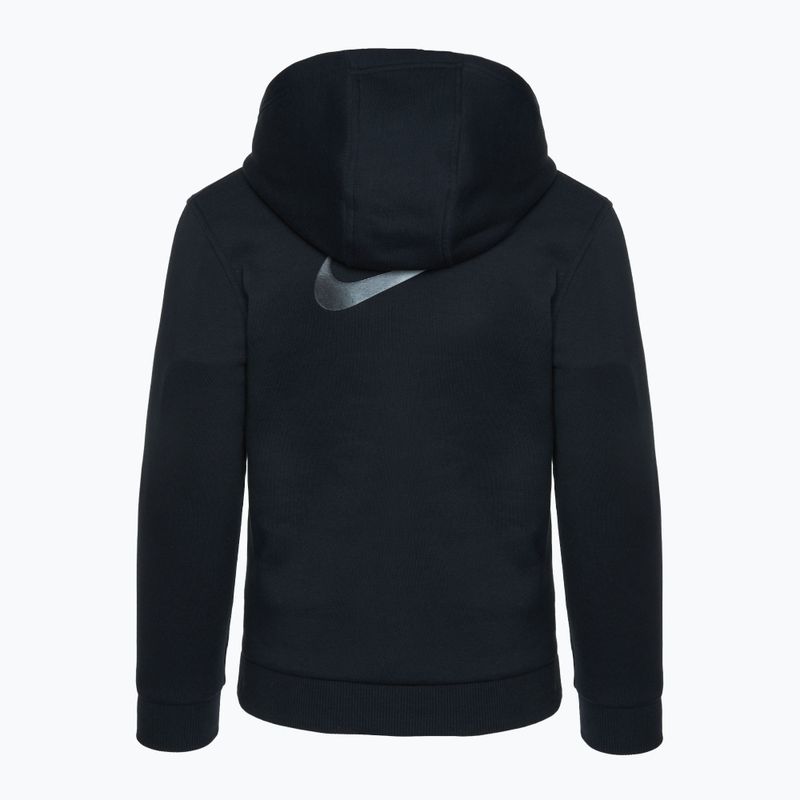 Hoodie Sweatshirt Kinder Nike CR7 Club Fleece black / volt 2
