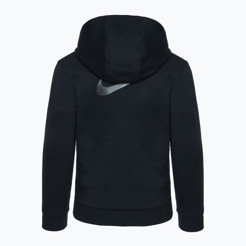 Kinder Nike CR7 Club Fleece-Sweatshirt schwarz / volt 2