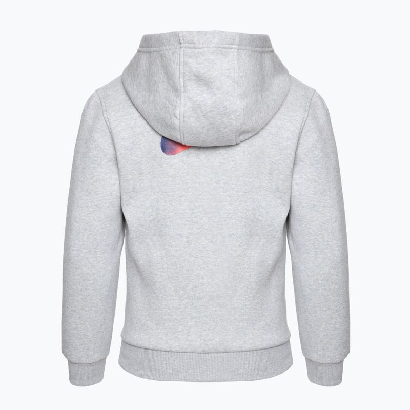 Sweatshirt Hoodie Kinder Nike CR7 Club Fleece light smoke grey/heather/metallic gold 2