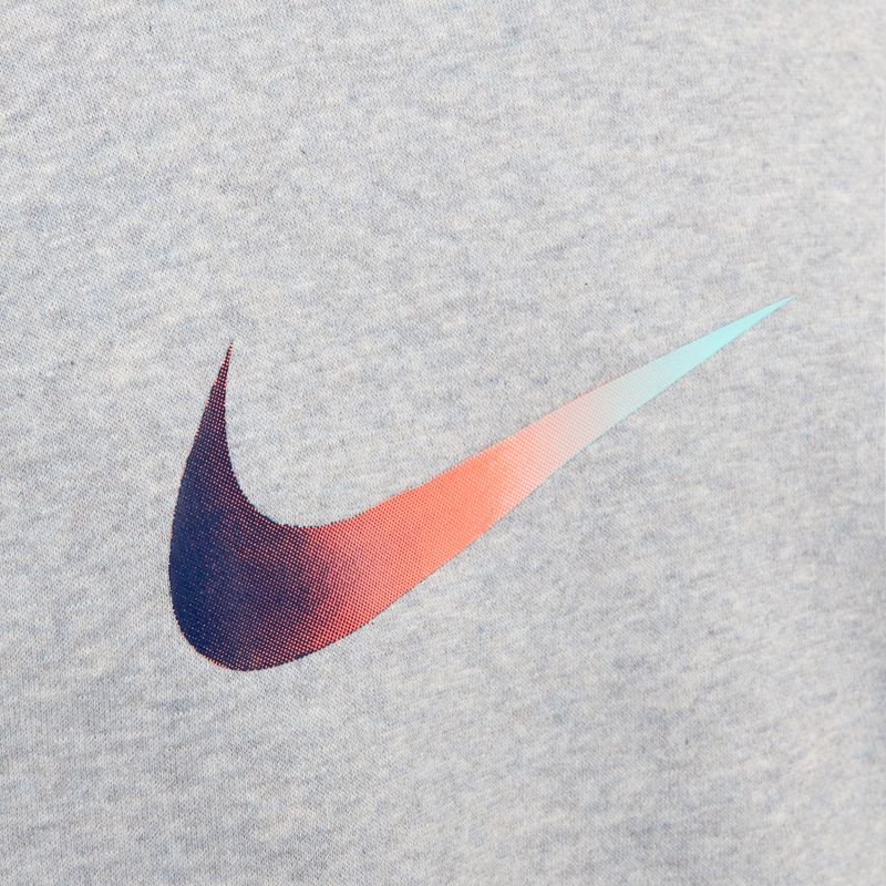 Sweatshirt Hoodie Kinder Nike CR7 Club Fleece light smoke grey/heather/metallic gold 4