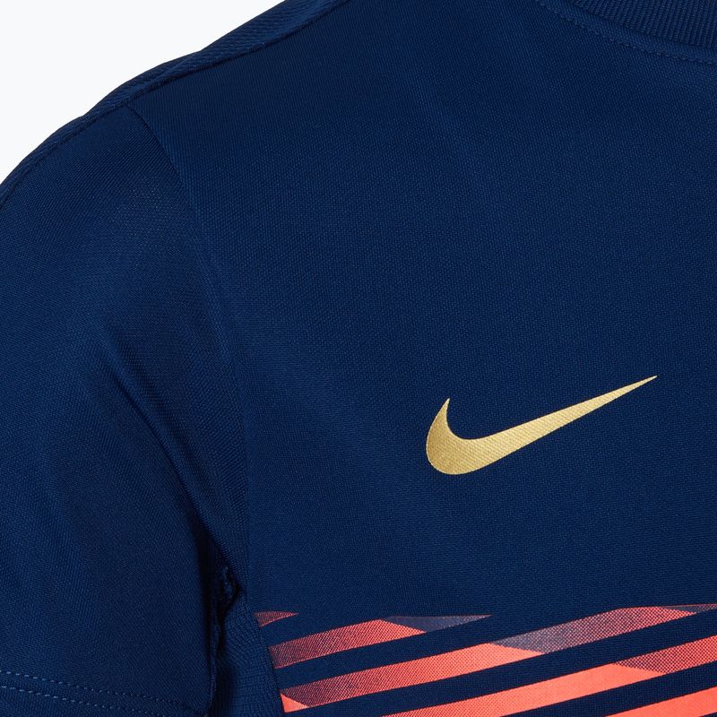 Nike CR7 Academy Dri-FIT blau ungültig/ blau ungültig/ metallic grau Kinder-Fußballtrikot 3