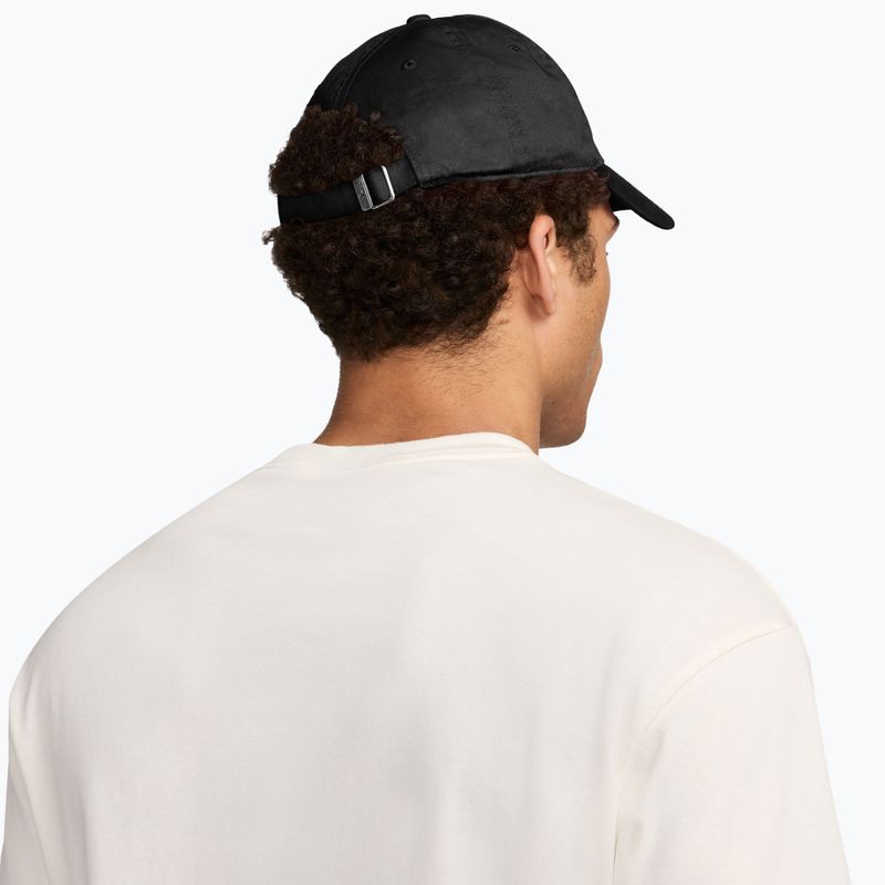 Czapka z daszkiem Nike Jordan Club Unstructured Curved-Bill black/white 6