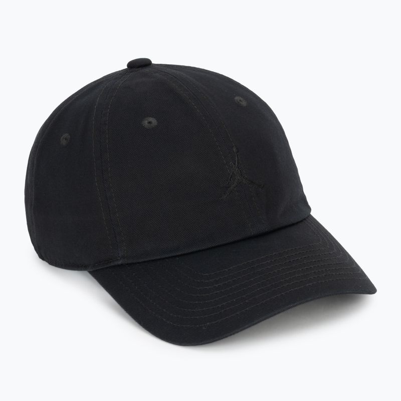 Basecap Jordan Club Unstructured Curved-Bill black/black