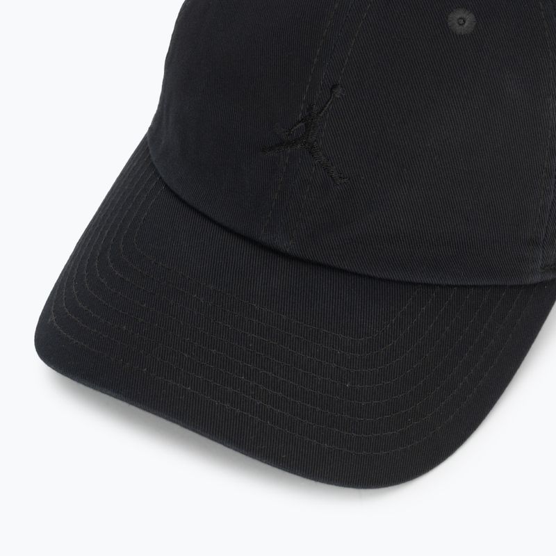 Cap Nike Jordan Club Unstructured Curved-Bill black/black 3