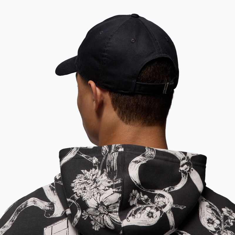 Basecap Jordan Club Unstructured Curved-Bill black/black 6