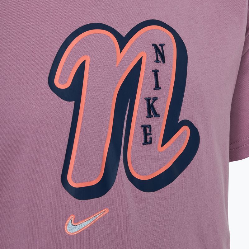 Shirt Kinder Nike Sportswear plum dust 3