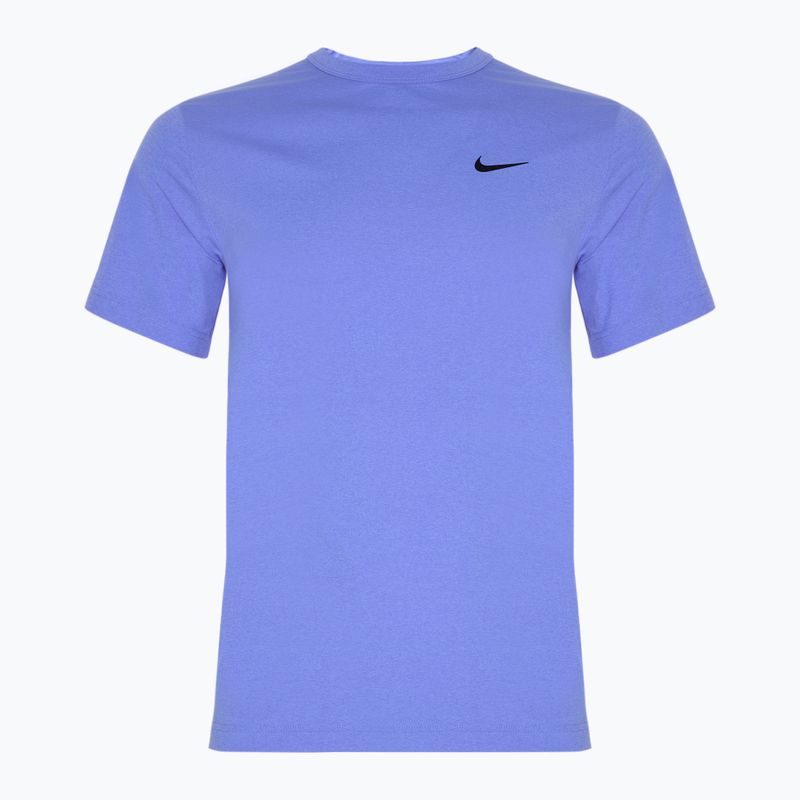 Herren Nike Dri-Fit UV Hyverse T-Shirt Royal Pulse/Schwarz