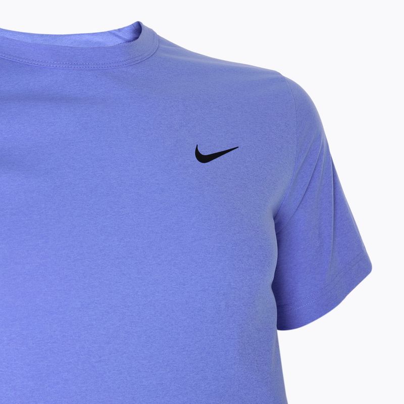 Herren Nike Dri-Fit UV Hyverse T-Shirt Royal Pulse/Schwarz 3