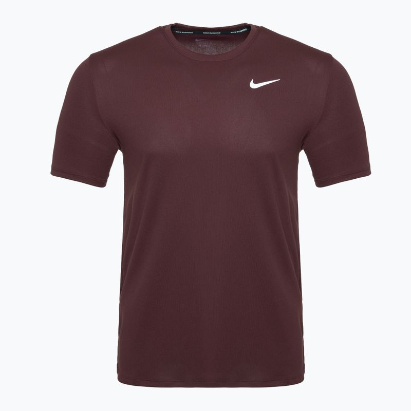 Laufshirt Herren Nike Miler Dri-Fit UV burgundy crush