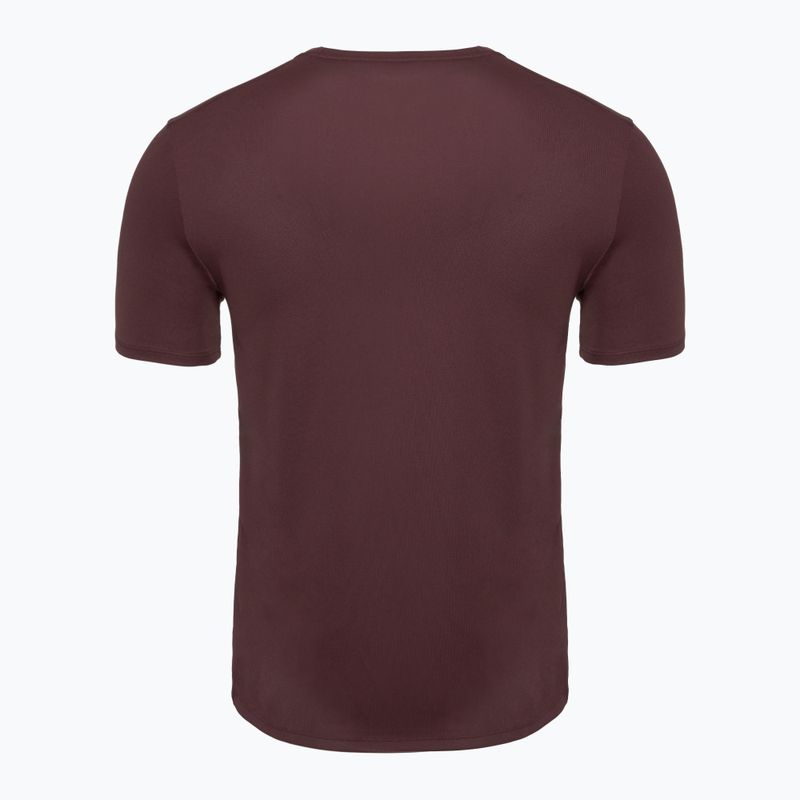 Laufshirt Herren Nike Miler Dri-Fit UV burgundy crush 2