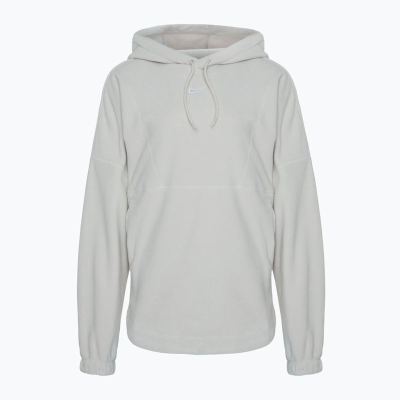 Nike One Therma-FIT Damen Sweatshirt hell orewood braun/ weiß