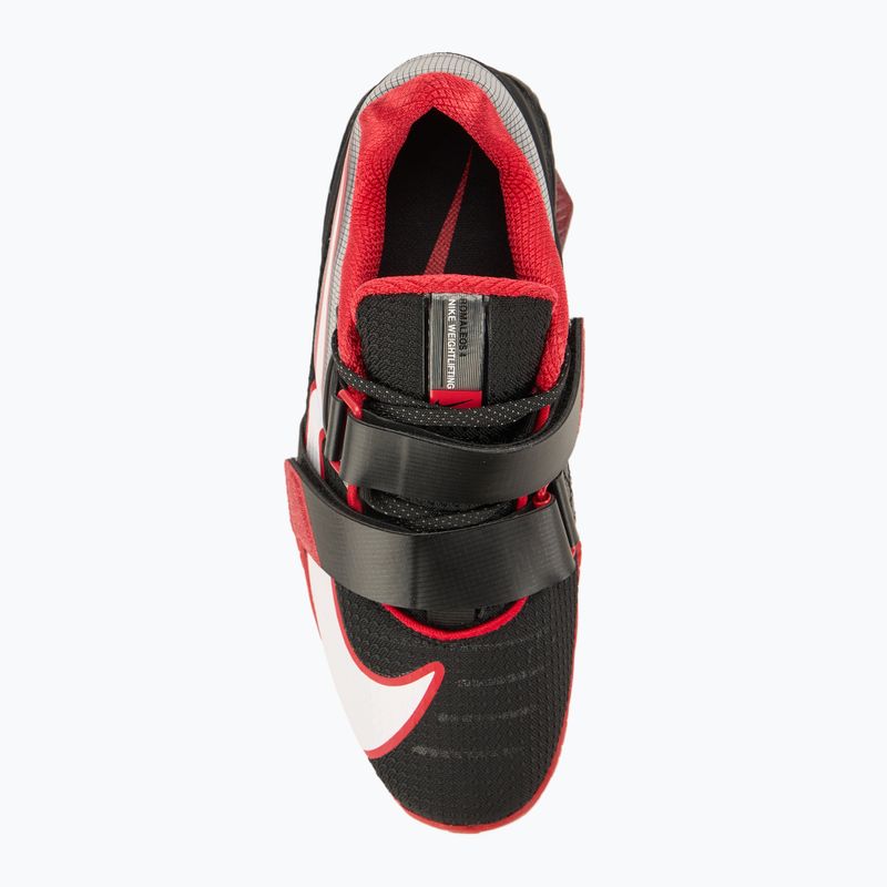 Nike Romaleos 4 schwarz/weiss/universitätsrot Gewichtheberschuh 5