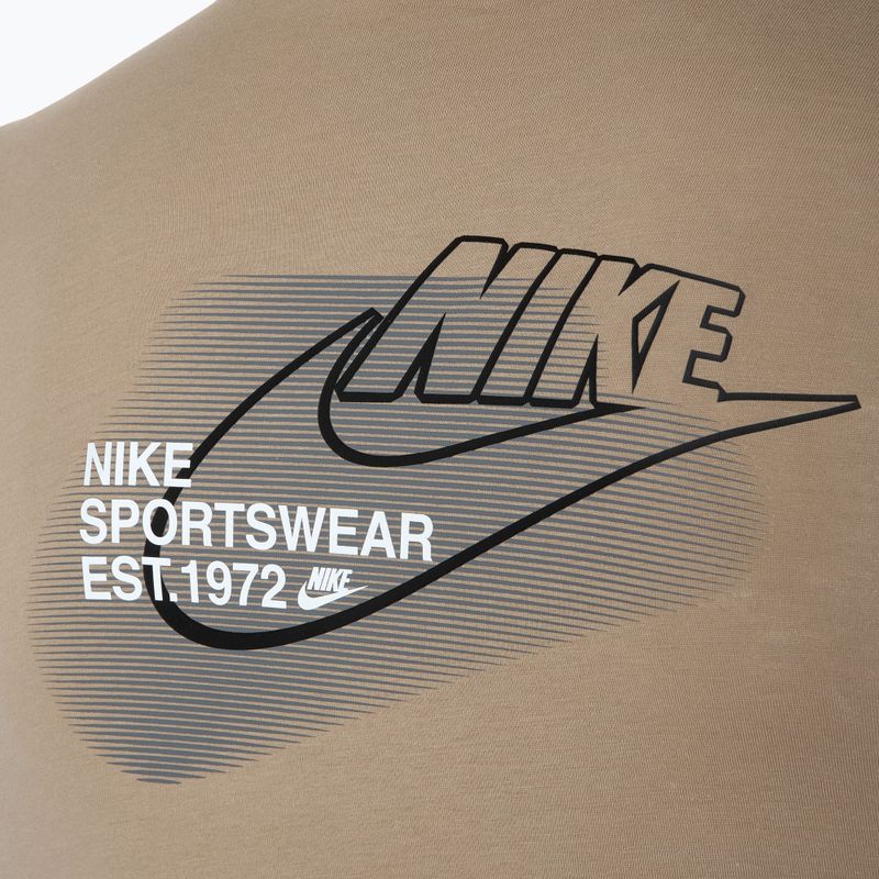 Shirt Kinder Nike Sportstwear Standard Issue khaki 4