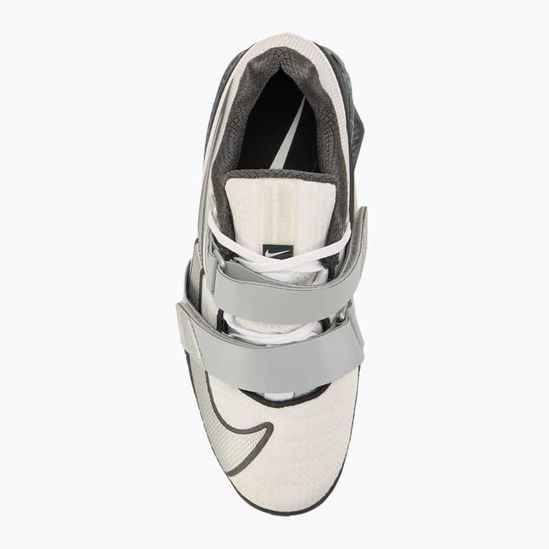 Gewichtheber-Schuhe Nike Romaleos 4 SE white/metallic silver/anthracite wolf grey 5