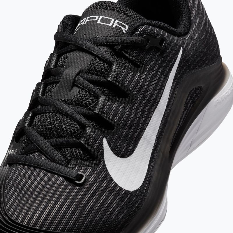 Damen-Tennisschuhe Nike Vapor 12 black/dark smoke grey/white 8