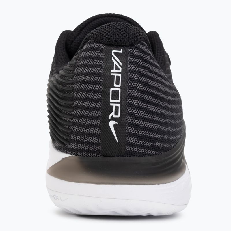 Damen-Tennisschuhe Nike Vapor 12 black/dark smoke grey/white 6