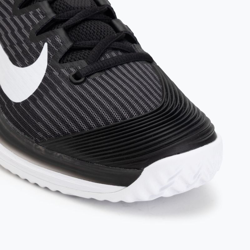 Damen-Tennisschuhe Nike Vapor 12 black/dark smoke grey/white 7