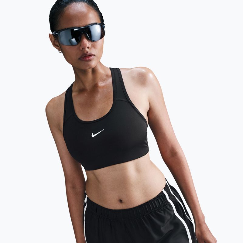 Damen-Laufshorts Nike Tempo Dri-Fit Mid-Rise black/black/white 4