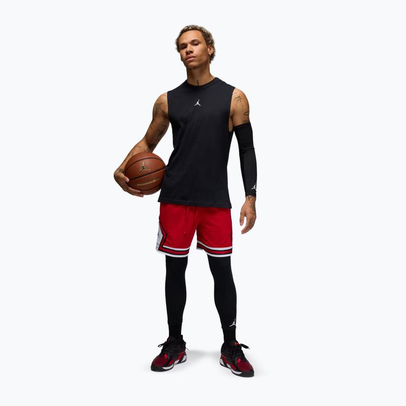 Herren-Basketballshorts Nike Jordan Mesh Diamond 4" gym red/white/black 2