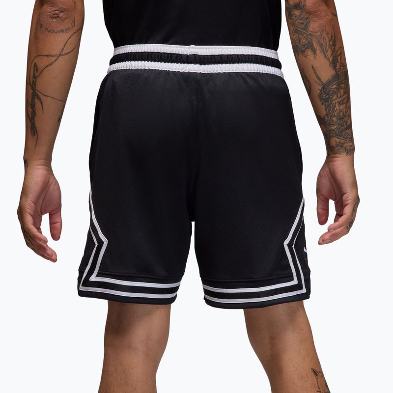 Herren-Basketballshorts  Jordan Mesh Diamond 4" black/white/white 4