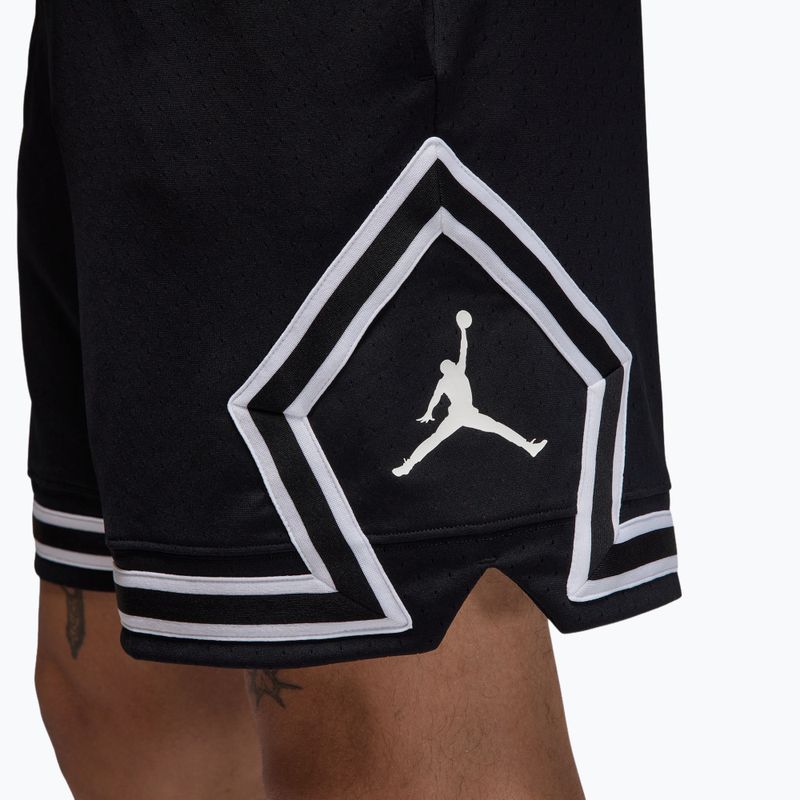 Herren-Basketballshorts  Jordan Mesh Diamond 4" black/white/white 6