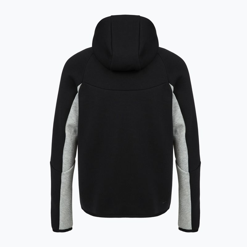Herrenpullover Nike Tech black/dark grey heather/black 10