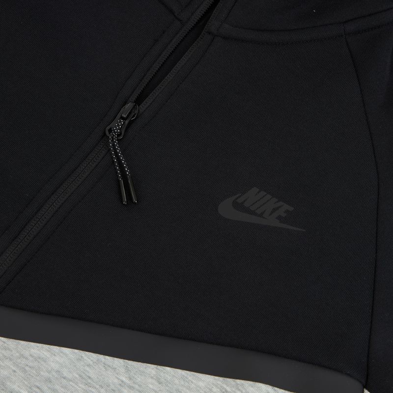 Herrenpullover Nike Tech black/dark grey heather/black 11
