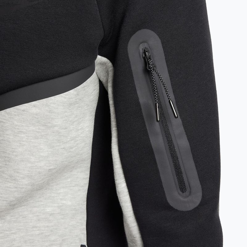 Herrenpullover Nike Tech black/dark grey heather/black 6