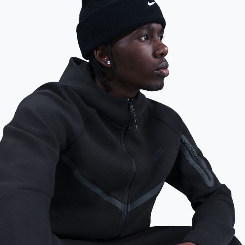 Herrenjacke Nike Tech Windrunner Full Zip Cave Black/Black 5