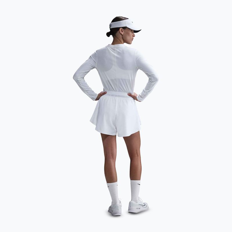 Damen-Tennisshorts Nike Court Dri-Fit Ace Advantage white/white 4