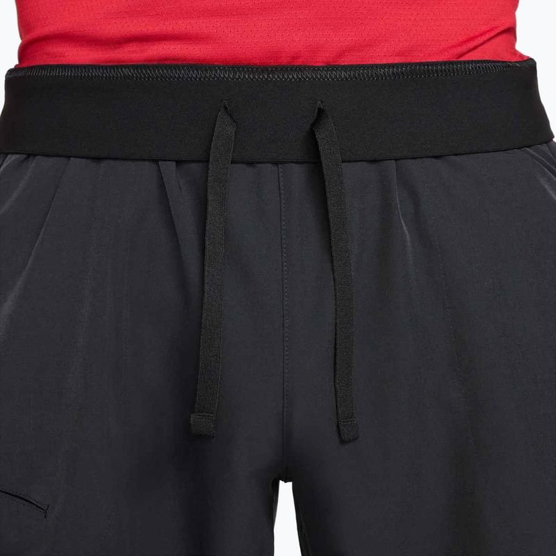 Herren Nike Court Dri-Fit Advantage 6" Tennisshorts schwarz/weiß 5