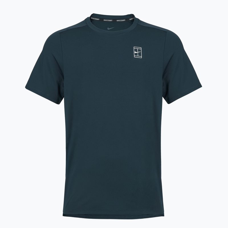 Herren Nike Court Dri-Fit Advantage Tennisshirt armory navy / weiß 7