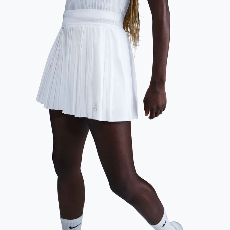 Tennisrock Nike Court Dri-Fit Advantage Pleated white/white 3