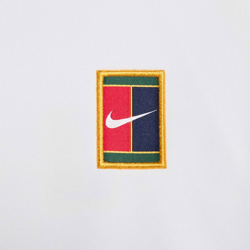 Herren Tennis-Sweatshirt Nike Court Heritage white/white 6