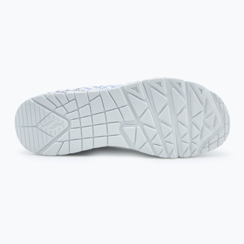SKECHERS Damen Schuhe JGoldcrown Uno Spread The Love weiß/hellviolett 4