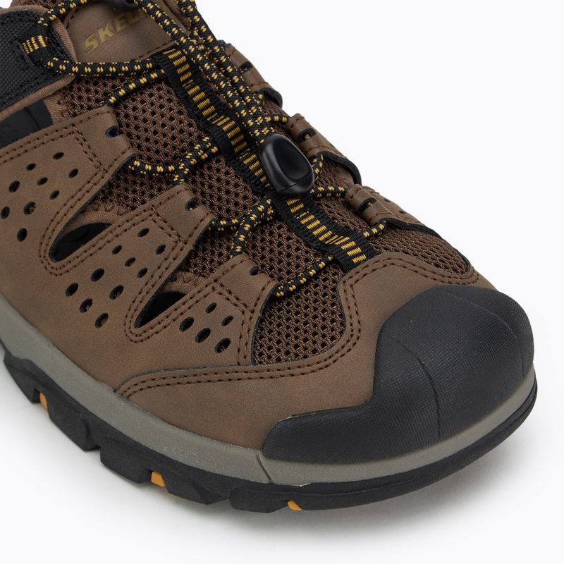 Sandalen Herren SKECHERS Tresmen Menard brown 7