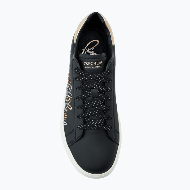 Schuhe Damen SKECHERS JGoldcrown Eden LX Gleaming Hearts black/mulitcolor 5
