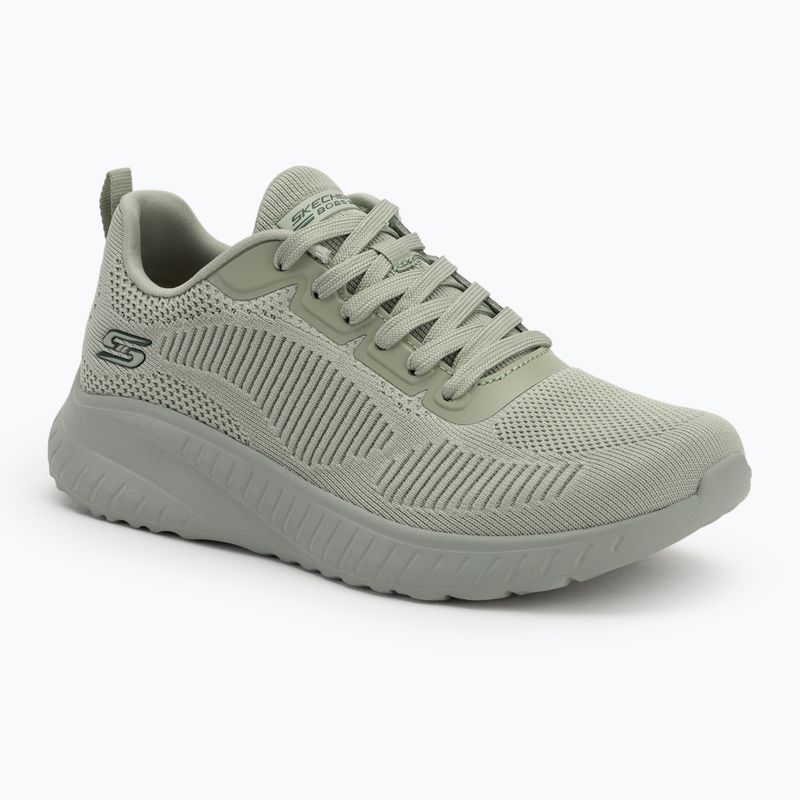 Schuhe Damen SKECHERS Bobs Squad Chaos Face Off sage