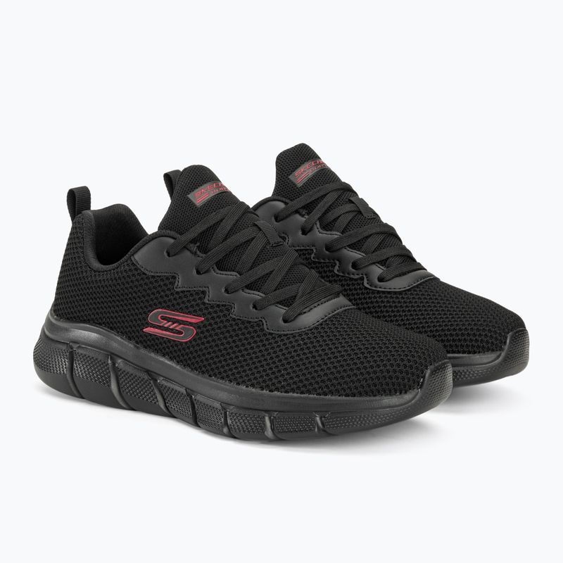 Herrenschuhe SKECHERS Bobs B Flex Chill Edge schwarz 4