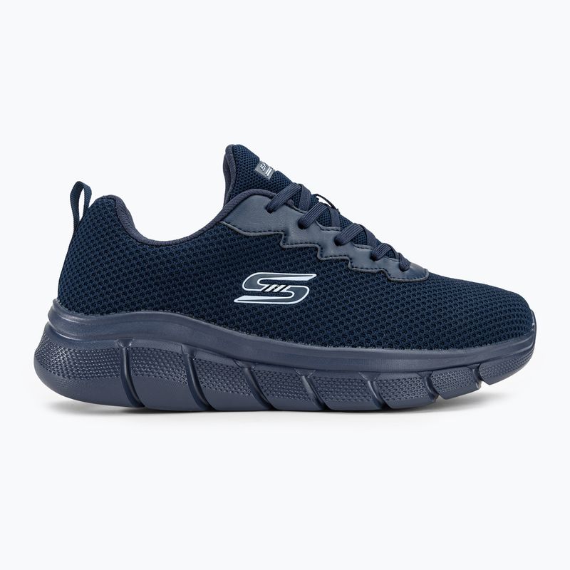 Herrenschuhe SKECHERS Bobs B Flex Chill Edge navy 2