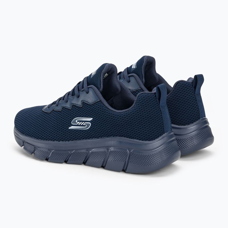 Herrenschuhe SKECHERS Bobs B Flex Chill Edge navy 3