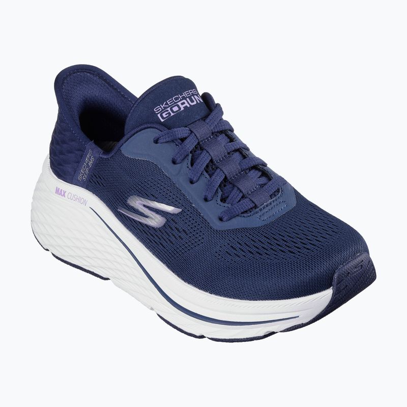 Schuhe Damen SKECHERS Max Cushioning Elite 2.0 Vanish navy/lavender 8