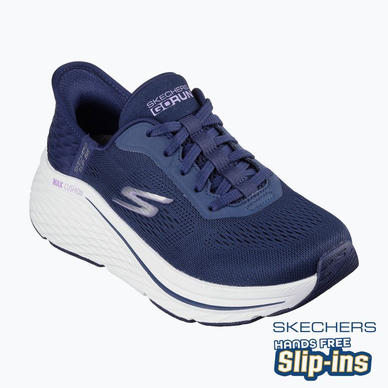 Schuhe Damen SKECHERS Max Cushioning Elite 2.0 Vanish navy/lavender 15