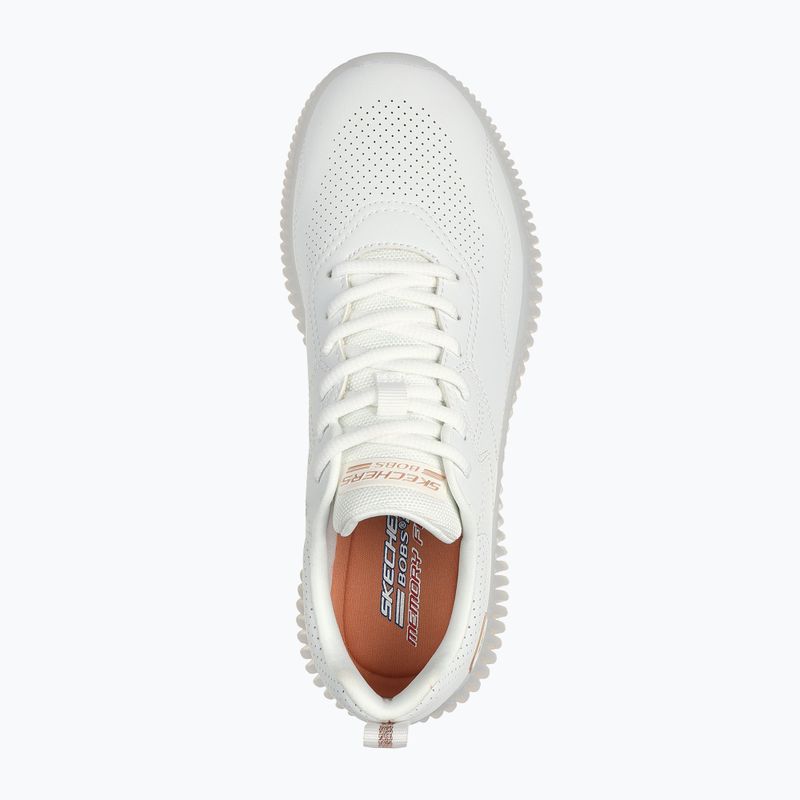 Schuhe Damen SKECHERS Bobs Geo How Marvelous off white 5