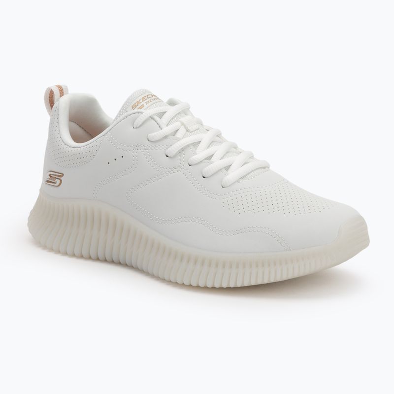 Schuhe Damen SKECHERS Bobs Geo How Marvelous off white