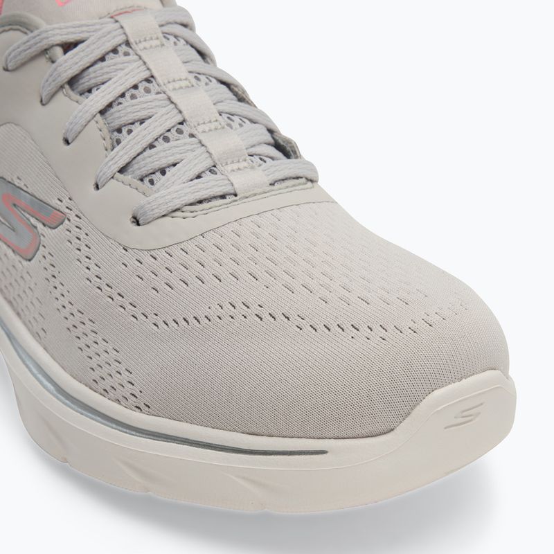 Schuhe Damen SKECHERS Go Walk 7 Valin gray/pink 7