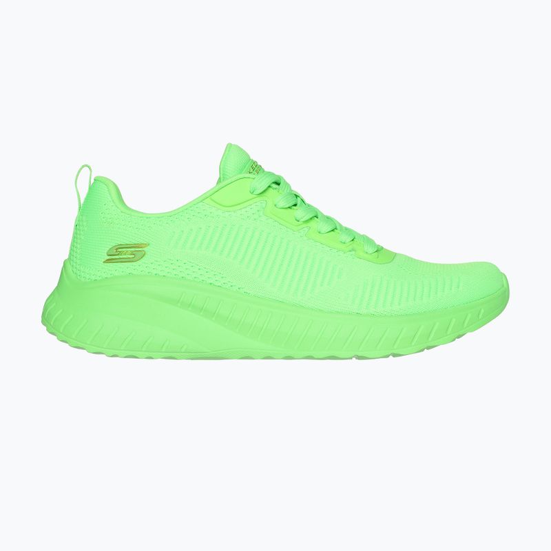 Schuhe Damen SKECHERS Bobs Squad Chaos Cool Rythms lime 9