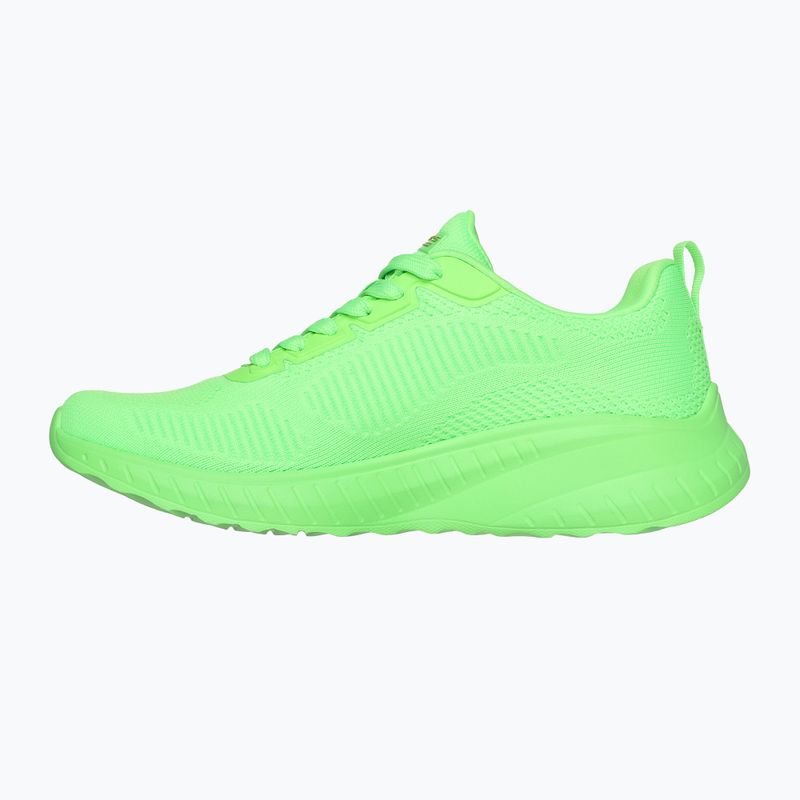 Schuhe Damen SKECHERS Bobs Squad Chaos Cool Rythms lime 10